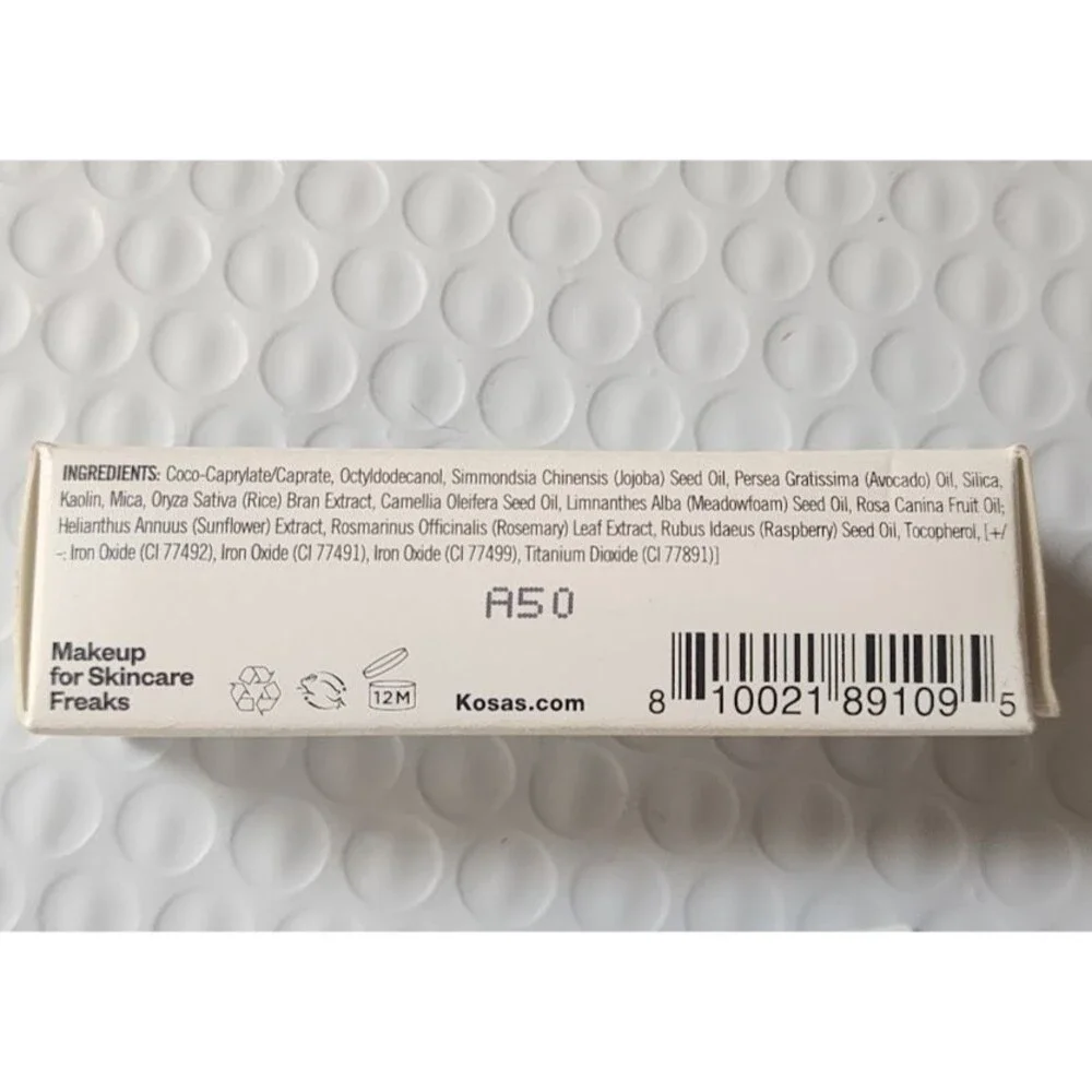Kosas Tinted Face Oil 3.5 Tone Fair Light Neutral Foundation Base Makeup Sample